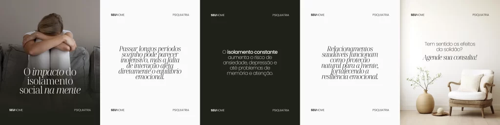 O impacto do isolamento social na mente