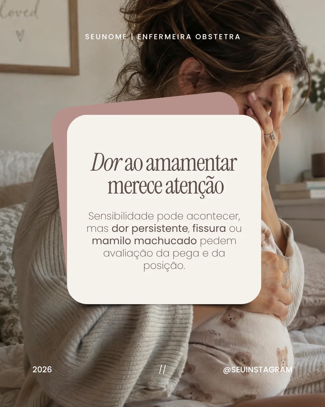 Post para feed de enfermagem obstétrica 15