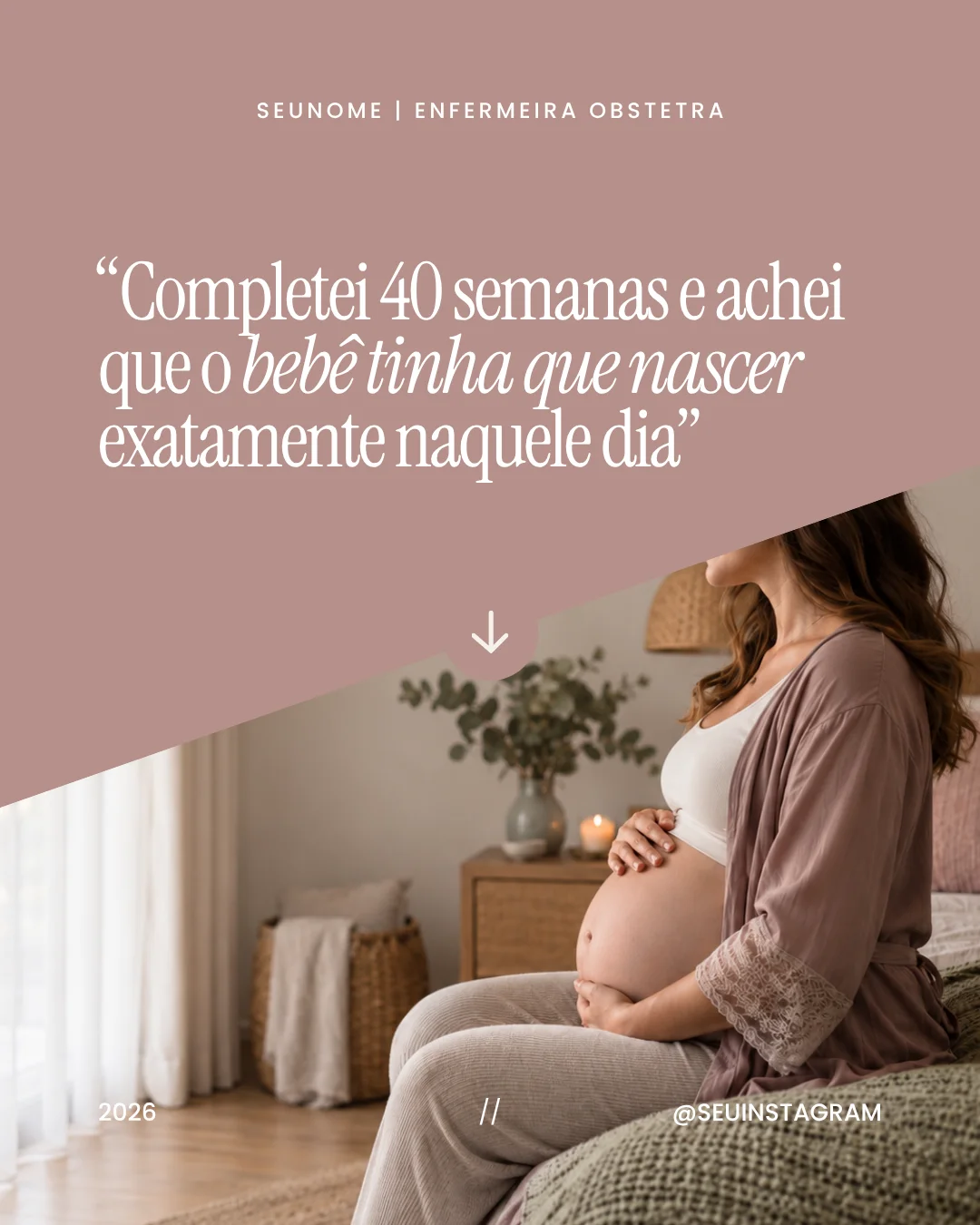 Post para feed de enfermagem obstétrica 12