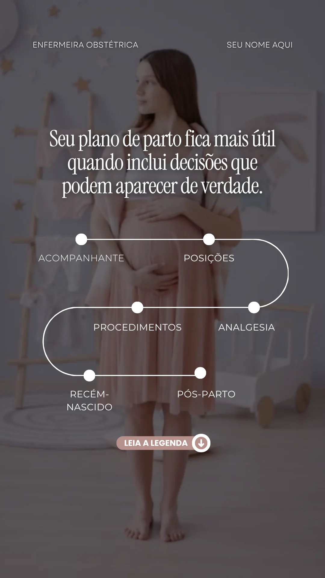 Prévia do Pack de Reels Enfermagem Obstétrica 2