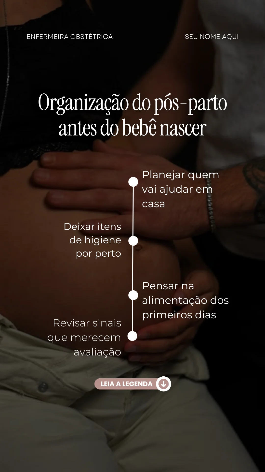 Prévia do Pack de Reels Enfermagem Obstétrica 1